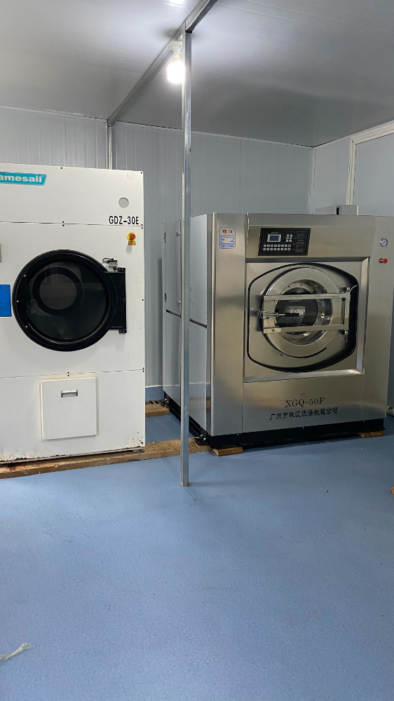 珠江洗滌設備：廣州自動工業用洗衣機助力紡織廠高效洗滌